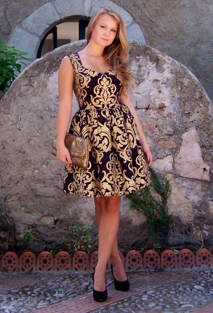 платье в стиле барокко фото
